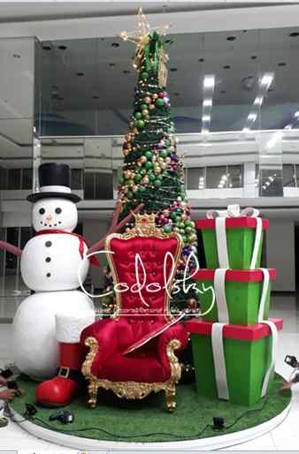 Patung dari gabus Styrofoam Manusia Salju / snow man, Kado natal, dan Sepatu santa claus dekorasi natal / christmas & tahun baru (New year)