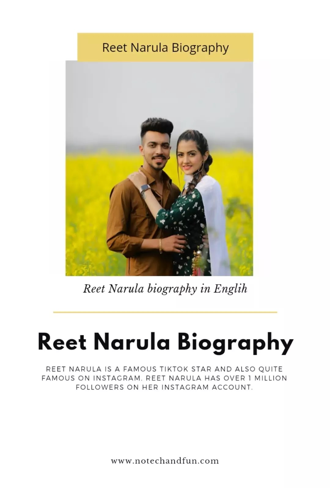 Reet Narula biography