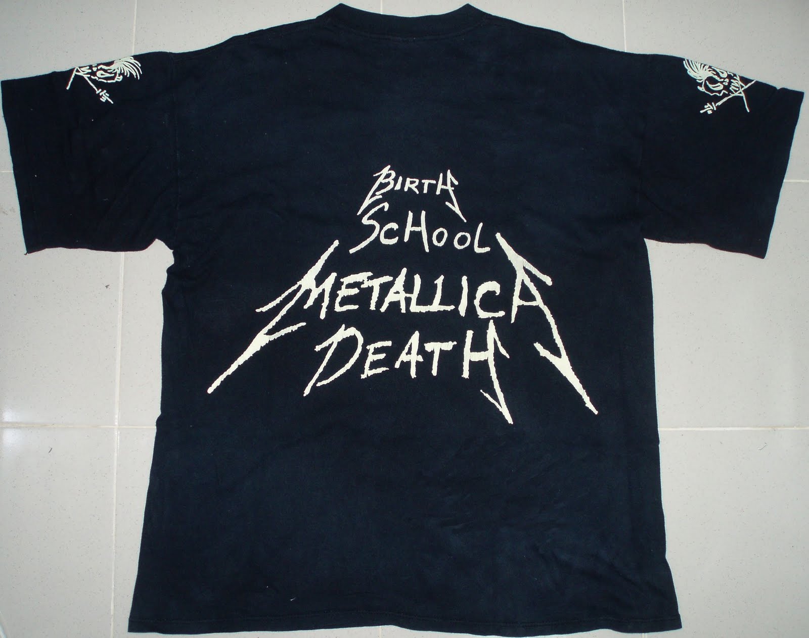 School, Death T-Shirt Size