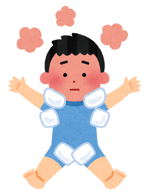 体を冷やす子供のイラスト かわいいフリー素材集 いらすとや