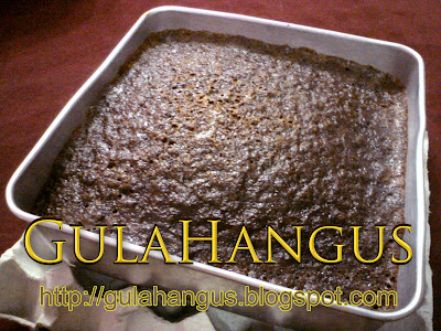 Gula Hangus ( 002177897 - D ): Kek Gula Hangus - Kak Nolie
