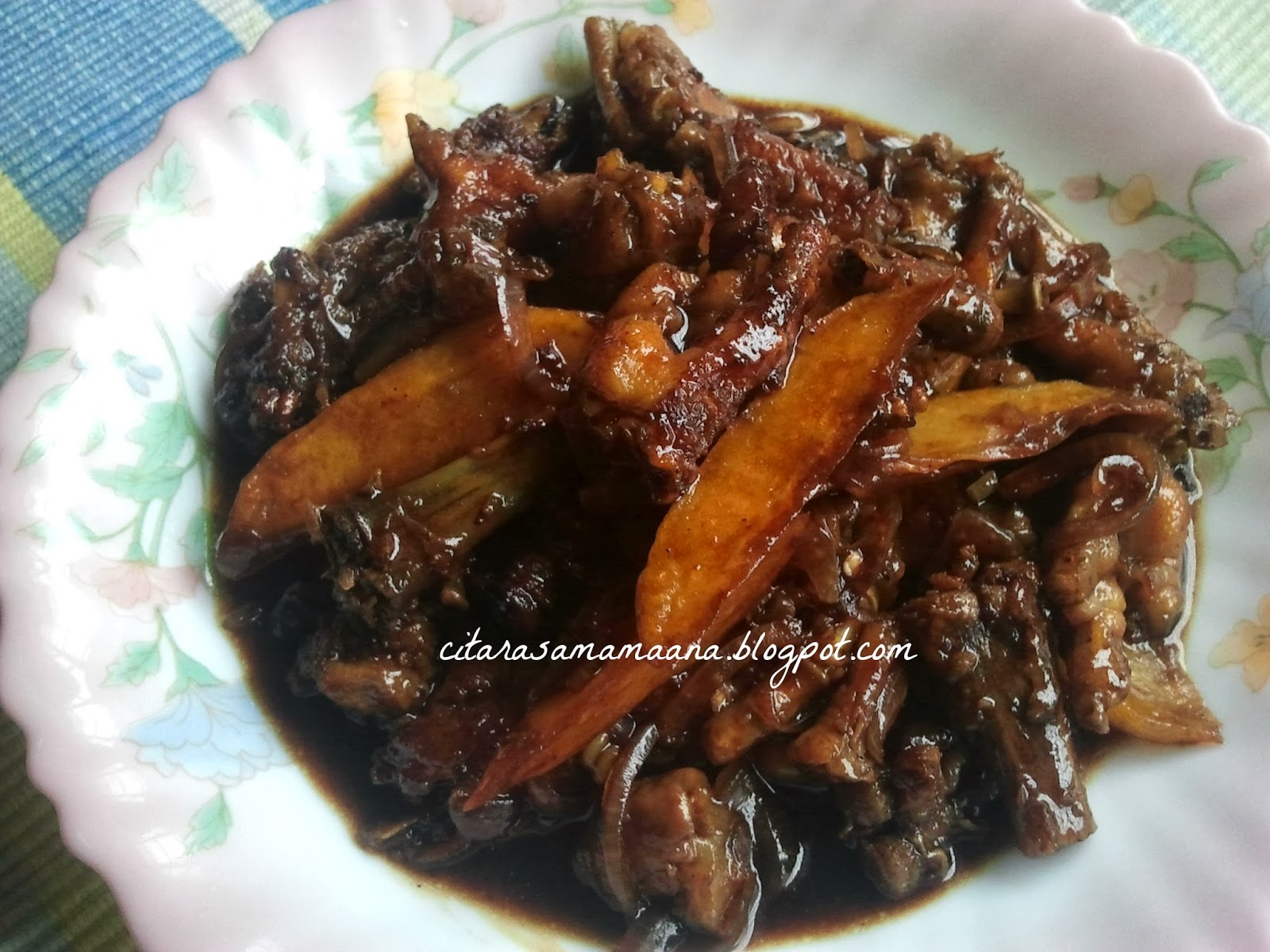 .: KAKI AYAM MASAK KICAP.CHINESE STYLE