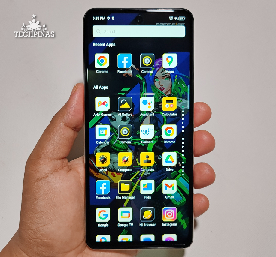 Infinix HOT 40 Pro Free Fire OS