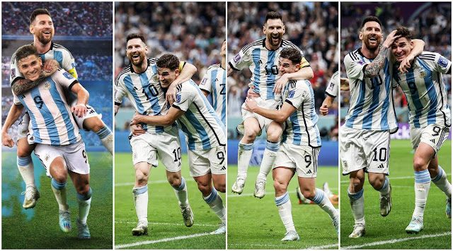 FIFA World Cup: लियोनेल मेसी का फिर चला जादू, अर्जेंटीना छठी बार फुटबॉल विश्व कप के फाइनल में, FIFA World Cup: लियोनेल मेसी का फिर चला जादू, अर्जेंटीना छठी बार फुटबॉल विश्व कप के फाइनल में,