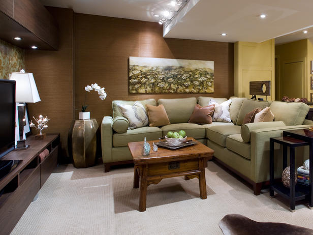 Modern Furniture: Basements Decorating Ideas 2012 by Candice Olson