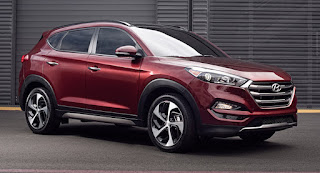 This image shows Hyundai Tucson which was launched at Auto Expo 2016