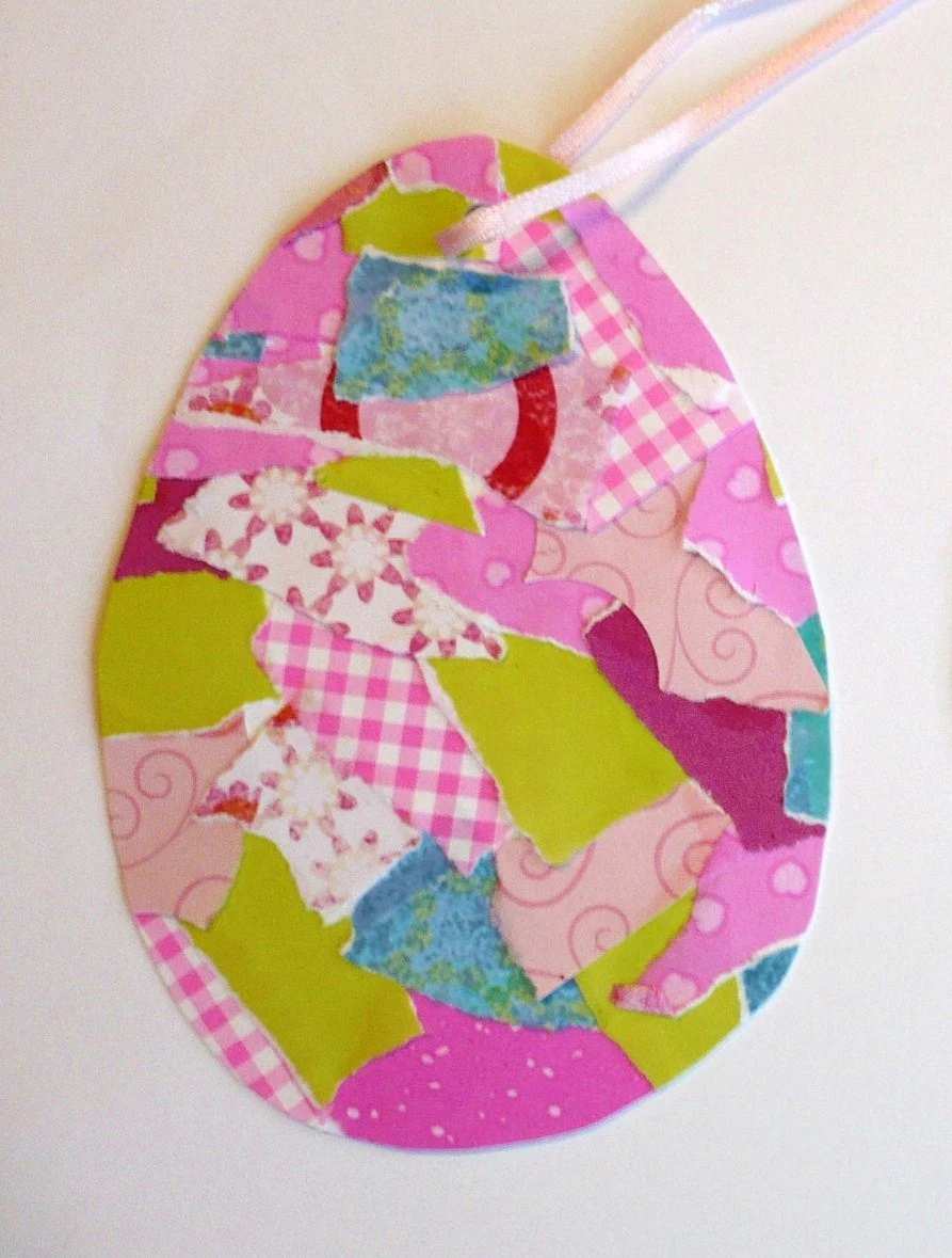 clare's craftroom: easy Easter craft for kids