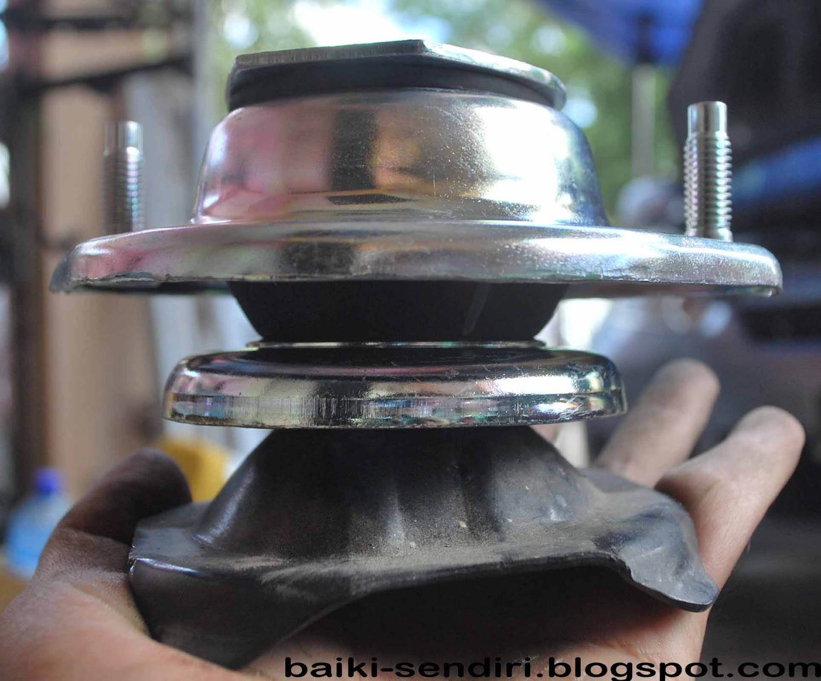 DIY: Fix On Your Own: Replacing Myvi Absorber Top Mounting