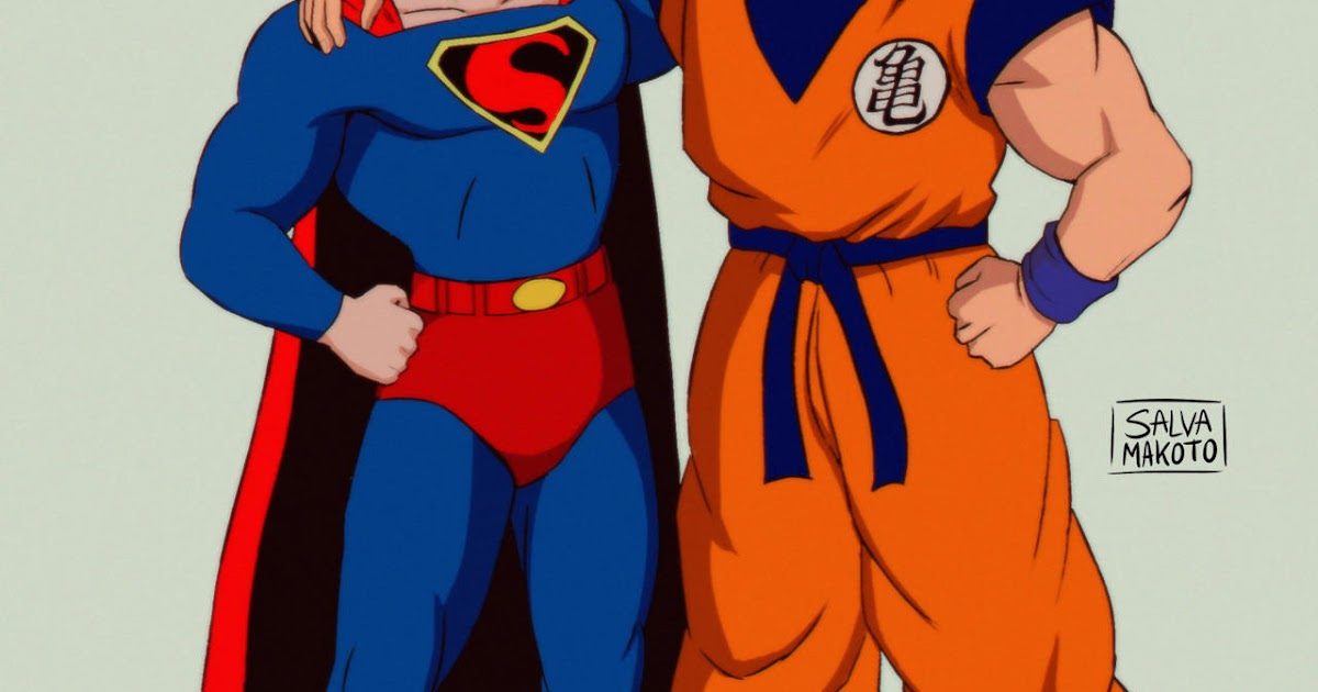 goku and superman friends