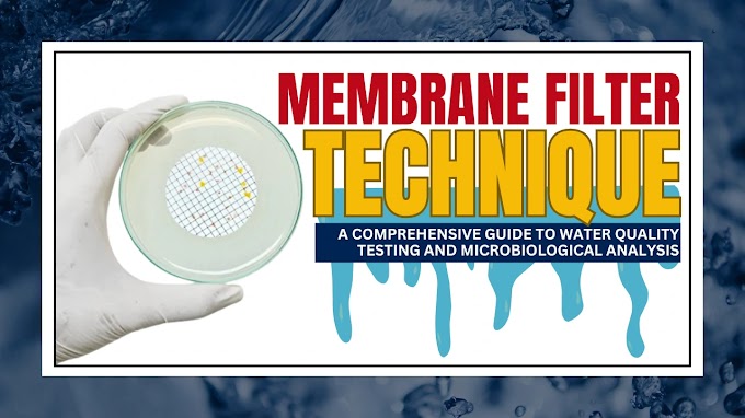 Membrane Filter (MF) Technique for Water Quality and Microbiological Analysis: Understanding the Process and Its Applications