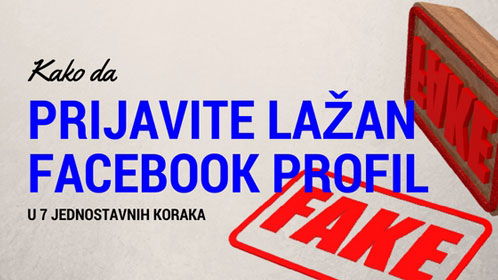  Kako prijaviti lažan profil na Facebook-u?