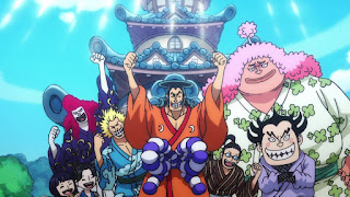 ワンピースアニメ 赤鞘九人男 かっこいい ONE PIECE Nine Red Scabbards