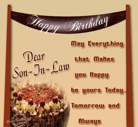 170 Happy Birthday Wishes For Son In Law 2019 Quotes Messages