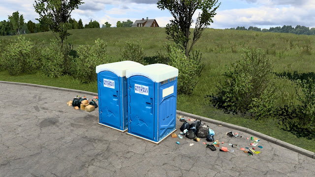 Portable Toilets, Utena, Lithuania