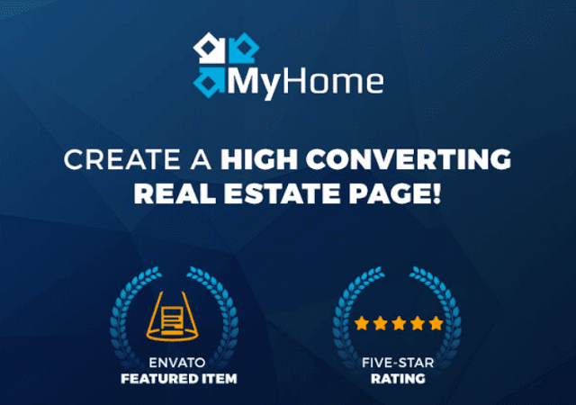 create real estate page