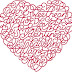 Graffiti Love Heart by Corazon