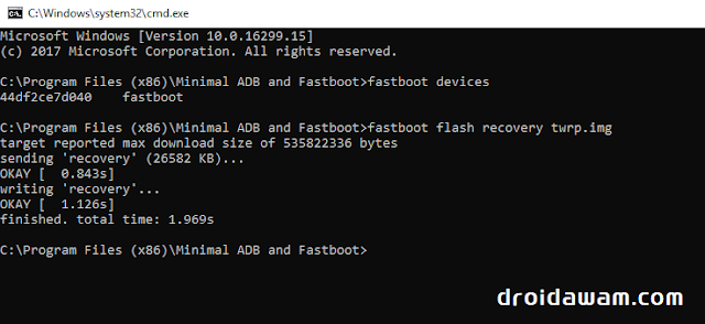 Cara Mengatasi Waiting For Device Ketika di Mode Fastboot