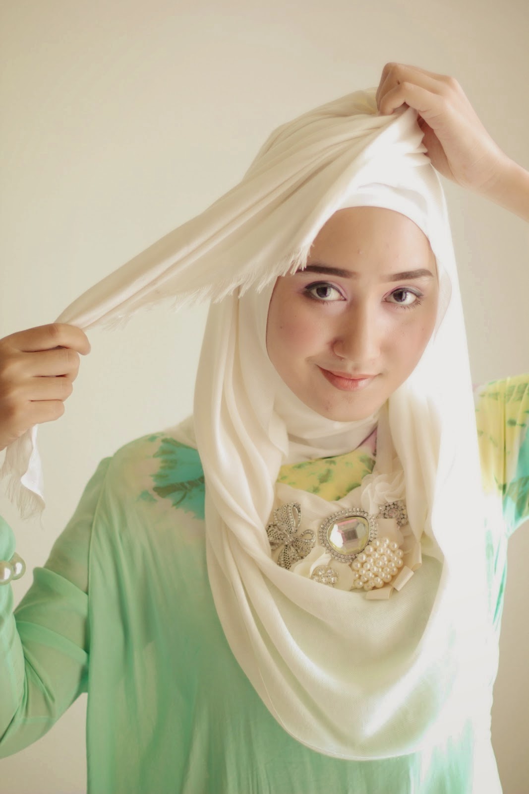 Tutorial Rose Hijab Style Ala Dian Pelangi Dengan 6 Langkah Mudah