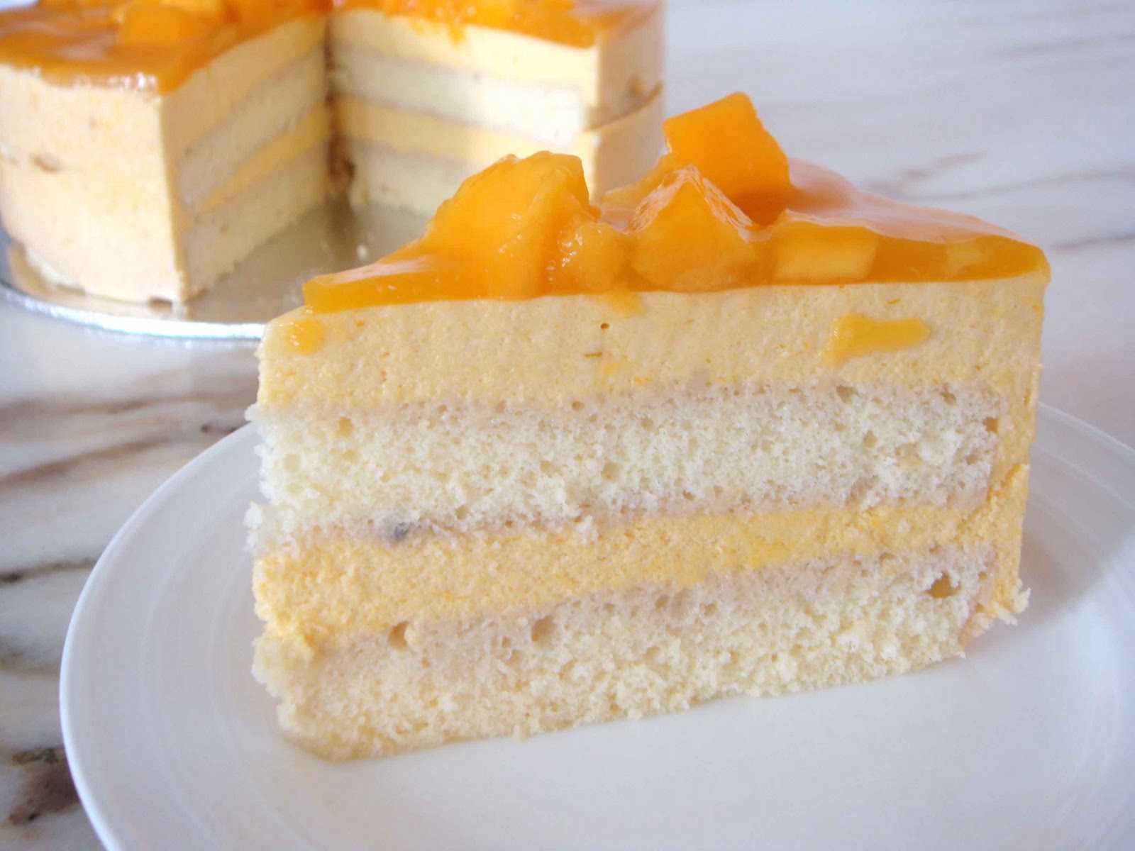 Mango Cake Recipe ~