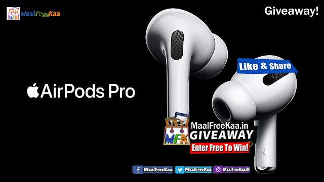 Get Free Apple AirPods PRo By Giveaway