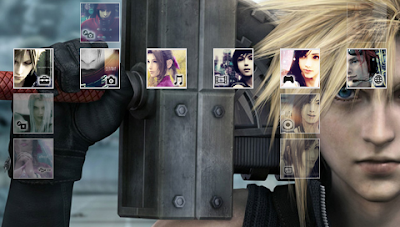 psp themen, free psp themes, Final Fantasy VII Themen für PSP 