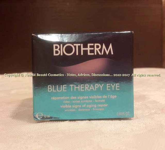 BLUE THERAPY NIGHT AND BLUE THERAPY EYE - PERSONAL REVIEW AND PHOTOS by Author Natalié Beauté