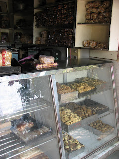 Meher bakery eatables on display