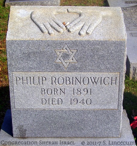 Kohen Hands in a Jewish Cemetery