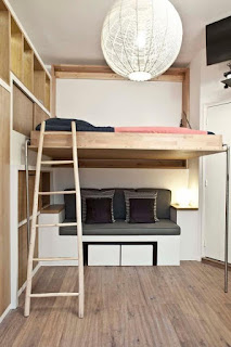 Inspirasi Desain Furniture Tempat Tidur Untuk Menghemat Ruang 09