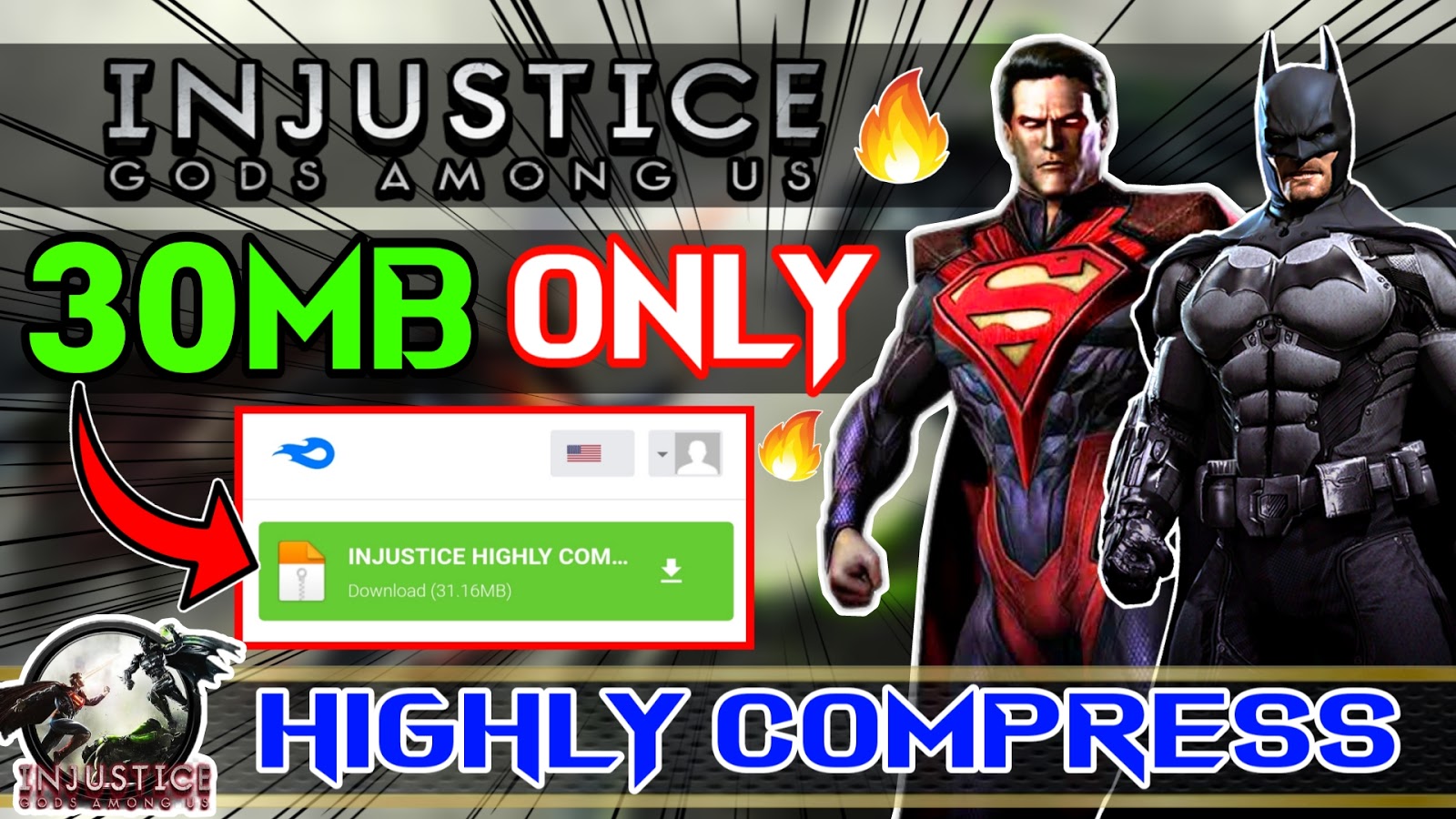 30mb Download injustice - God Among Us Highly Compressed On Android Phone || injustice apk+obb