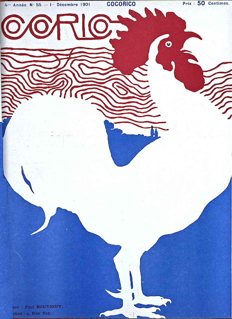 1901 Paul-Emile Boutigny - Corio magazine rooster