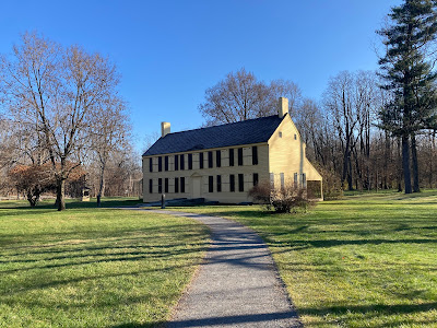 View of Major-General Philip Schuyler's country home in Saratoga New York as rebuilt after being burned in October of 1777