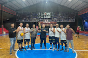 Kapolres Nobar Bhayangkara Cup Polda Sumsel, Team Basket Polres Prabumulih Juara Dua