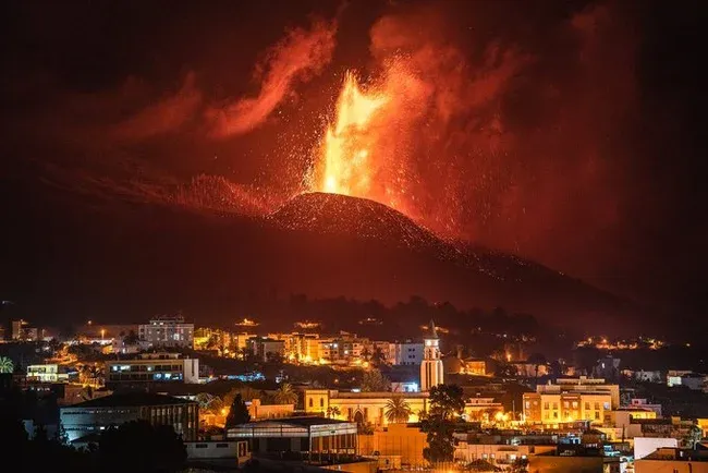 La Palma volcano eruption