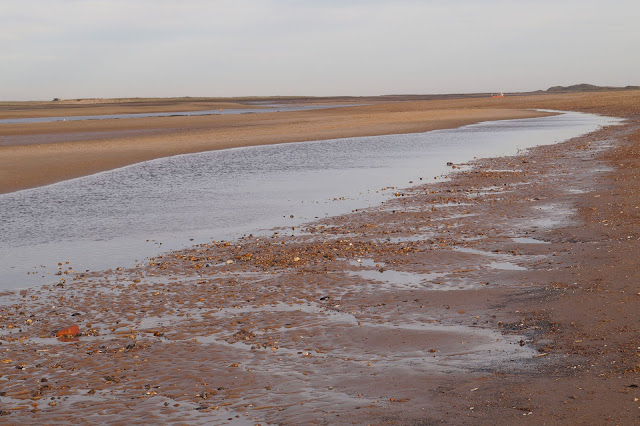 Brancaster beach empty, North Norfolk coast