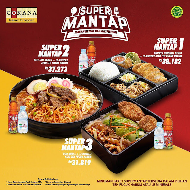 #Gokana - #Promo Super Mantap Harga Spesial Mulai 31K (s.d 30 Nov 2019)