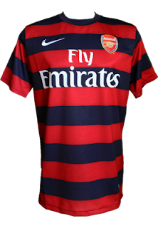 Kostum Away Arsenal 2012-2013