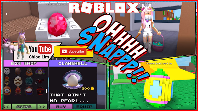 Roblox Be an Egg and Get Hunted Gameplay - Easter Egg Hide and Seek