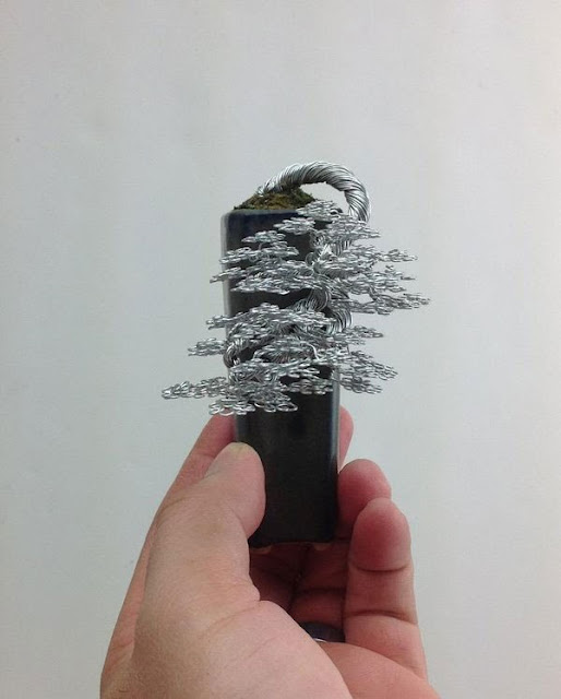 Aluminum wire Tree Arts