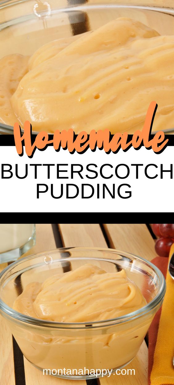 Homemade Butterscotch Pudding is as yummy as it sounds. It is also easy to make and only has six ingredients I bet you already have.