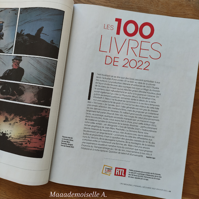 Lire Magazine littéraire - n° 514 - Les 100 livres de l'année (Présentation & Avis)