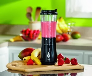 Buy Hamilton Beach 51101B Personal Blender with Travel Lid, Black