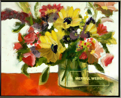 mixed-media-floral-sunflower-painting-merrill-weber