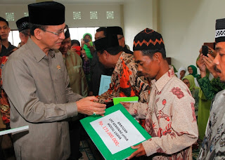 Menag berikan bantuan kepada eks jamaah Ahmadiyah