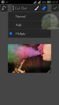 Cara Membuat Asap Rokok Warna-Warni Menggunakan PicsayPro