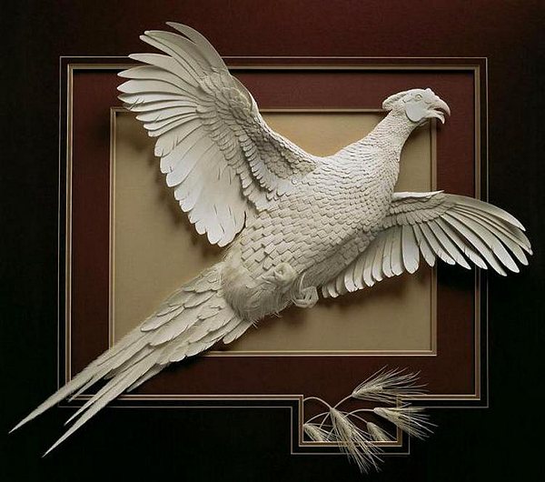 Amazing and Beautiful Paper Sculpture By Canadian Artist "Calvin Nicholls"