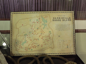 Harrisville Rhode Island map prop The Conjuring