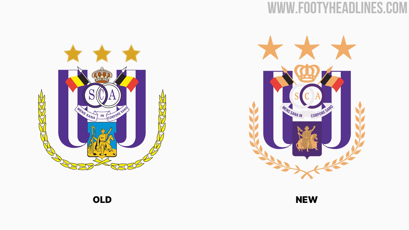 New RSC Anderlecht Logo Unveiled - Footy Headlines