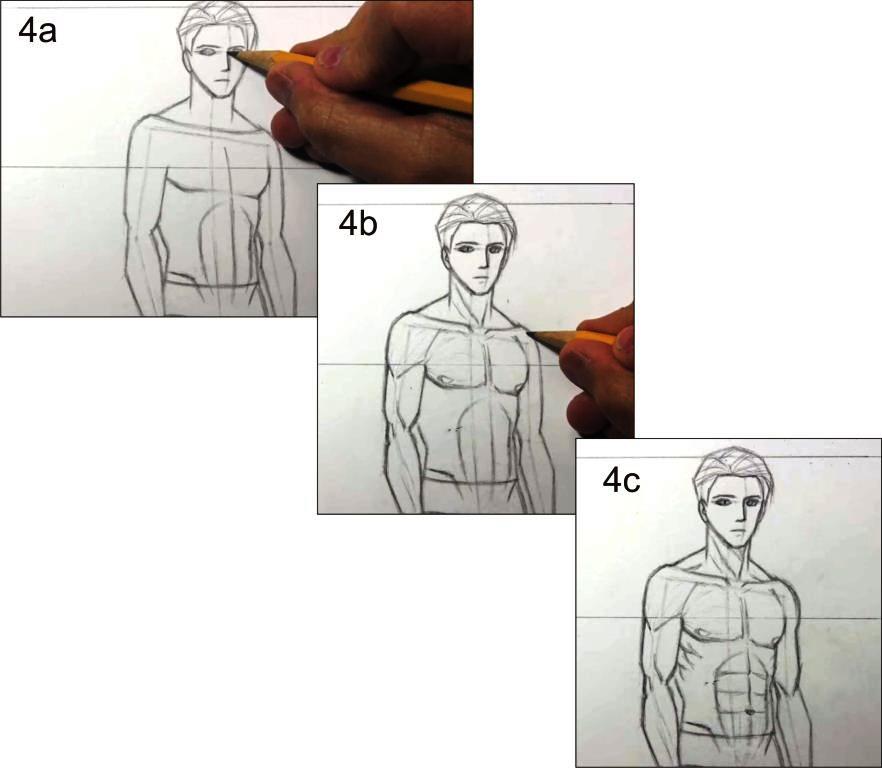 Cara Menggambar Manusia Secara Proporsional menggunakan 