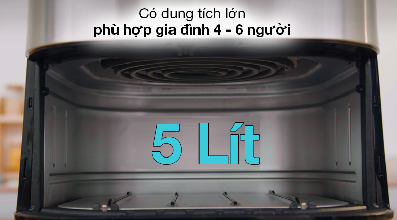 Nồi chiên không dầu Kalite Q5 5 lít